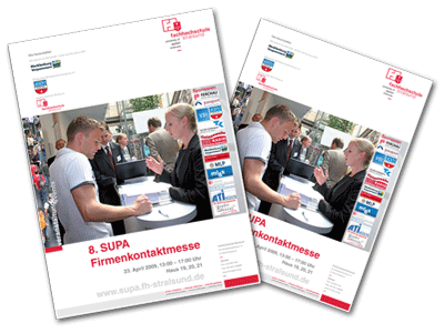 Flyer für die 8. SUPA-Börse